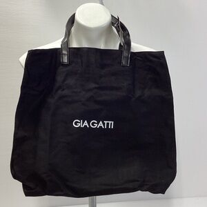 Gia Gatti Black Tote Bag NWT